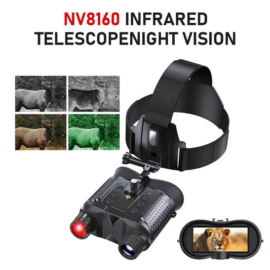 NV8160 Head Mounted  Night Vision 8X Digital Helmet Night Vision Goggles