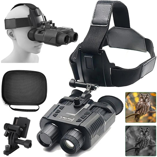 NV8000 Digital Night-Vision Goggles Telescope Helmet Binoculars